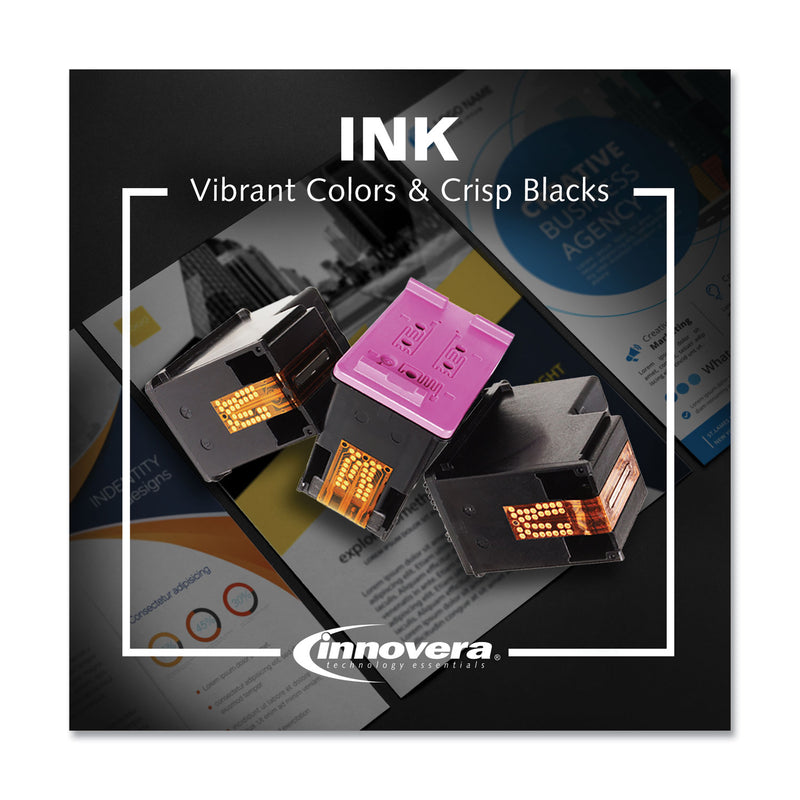 Innovera Remanufactured Black/Tri-Color Ink, Replacement for 62 (N9H64FN), 200/165 Page-Yield