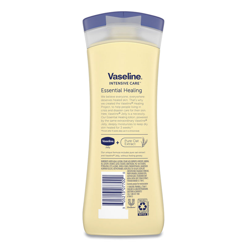 Vaseline Intensive Care Essential Healing Body Lotion with Vitamin E, 10 oz, 6/Carton