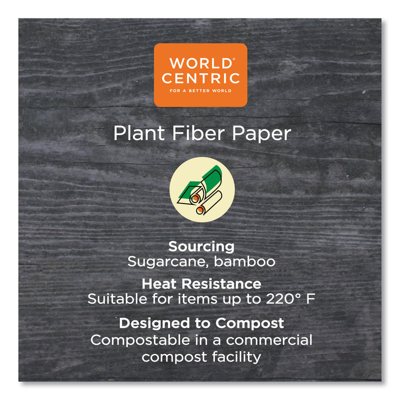 World Centric NoTree Paper Cold Cups, 12 oz, Natural, 1,000/Carton