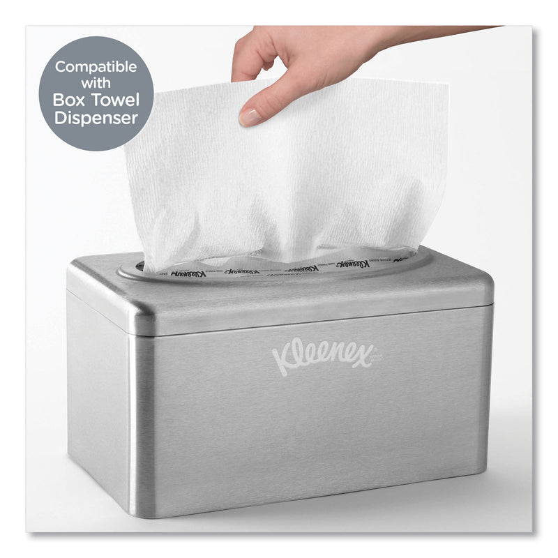 Kleenex Ultra Soft Hand Towels, POP-UP Box, 9 x 10, White, 70/Box