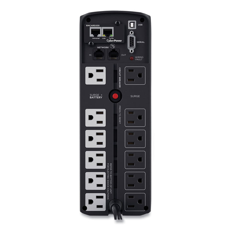 CyberPower SX950U UPS Battery Backup, 12 Outlets, 950 VA, 890 J