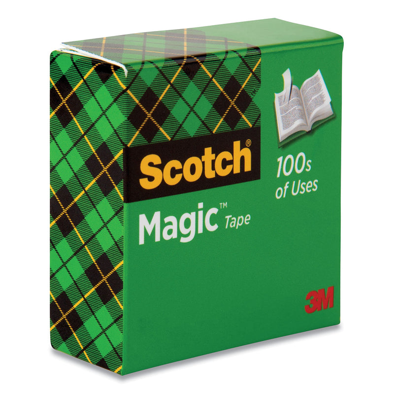 Scotch Magic Tape Refill, 3" Core, 0.75" x 72 yds, Clear