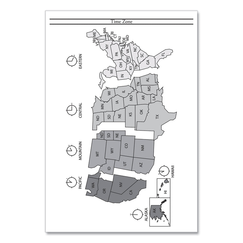 House of Doolittle Recycled Weekly Appointment Book Ruled without Appointment Times, 8.75 x 6.88, Black Cover, 12-Month (Jan to Dec): 2023