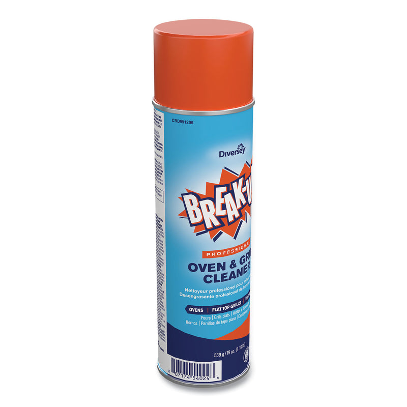 BREAK-UP Oven And Grill Cleaner, Ready to Use, 19 oz Aerosol Spray