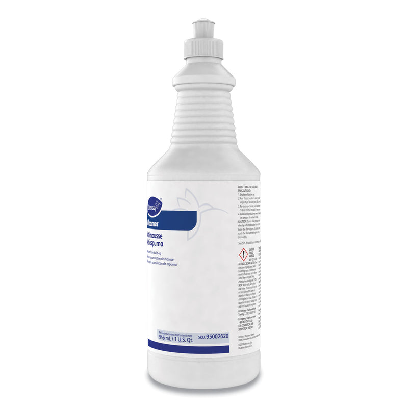 Diversey Defoamer/Carpet Cleaner, Cream, Bland Scent, 32 oz Squeeze Bottle