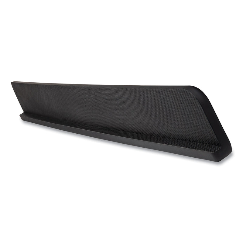 3M Gel Wrist Rest for Standing Desks, 30.13 x 3.25, Black