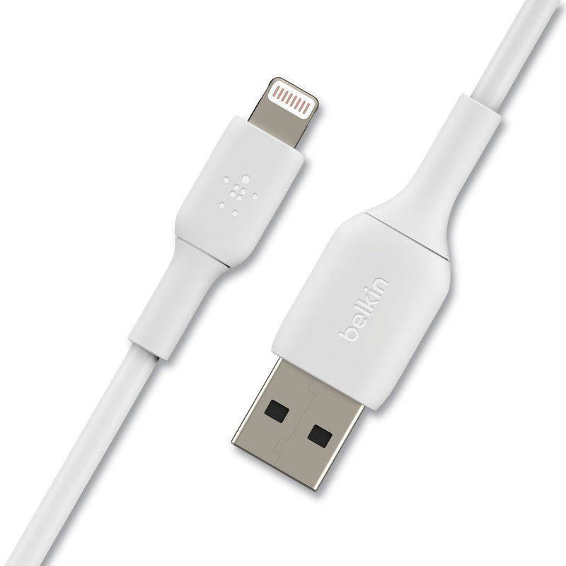 Belkin BOOST CHARGE Lightning to USB-A ChargeSync Cable, 9.8 ft, White