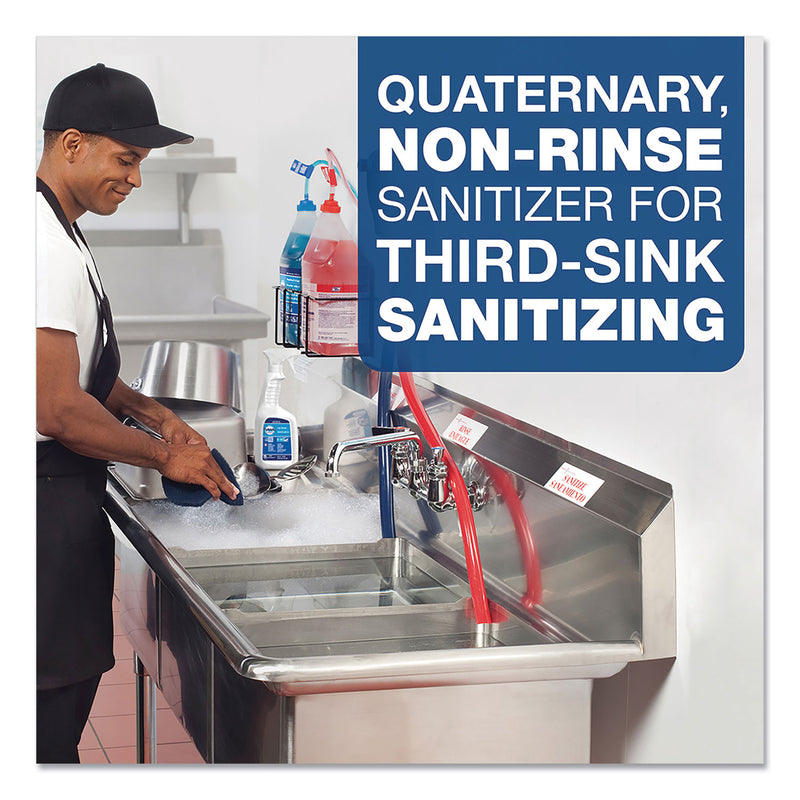 Clean Quick Broad Range Quaternary Sanitizer, Sweet Scent, 1 gal Bottle, 3/Carton