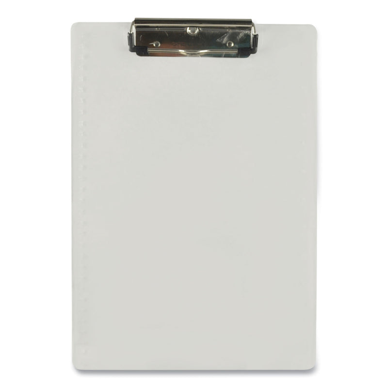 Saunders Acrylic Clipboard, 0.5" Clip Capacity, Holds 8.5 x 11 Sheets, Clear