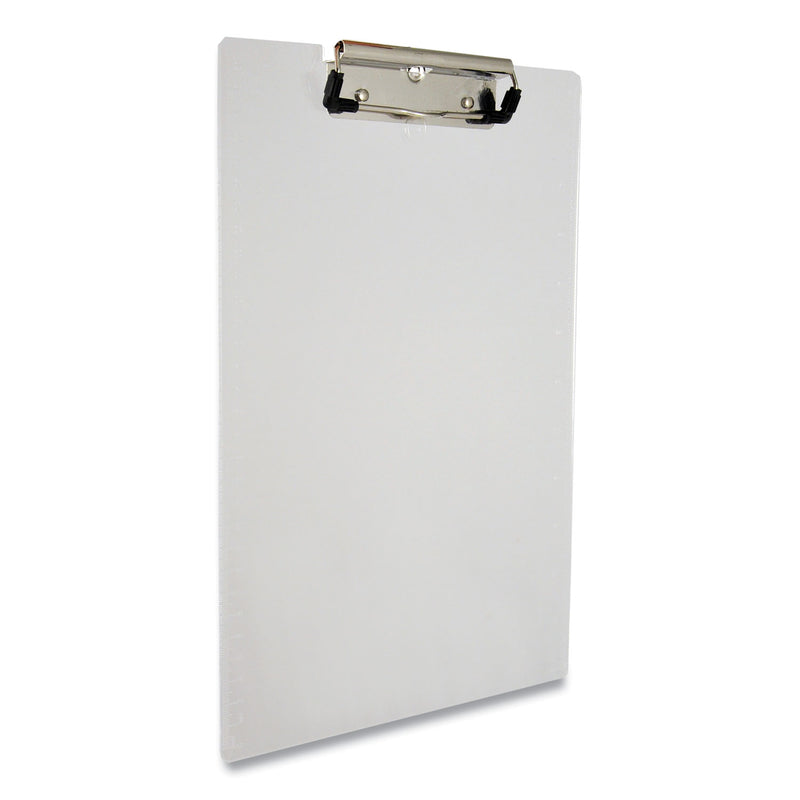 Saunders Acrylic Clipboard, 0.5" Clip Capacity, Holds 8.5 x 11 Sheets, Clear