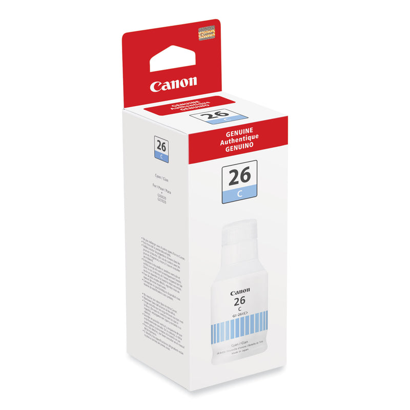 Canon 4421C001 (GI-26) Ink, 14,000 Page-Yield, Cyan