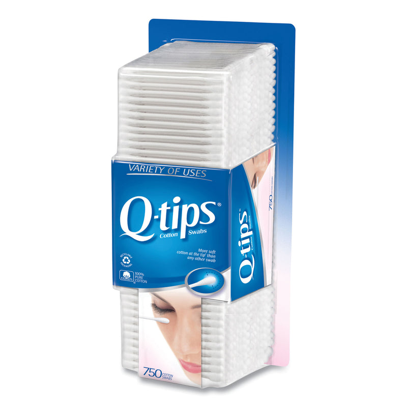 Q-tips Cotton Swabs, 750/Pack