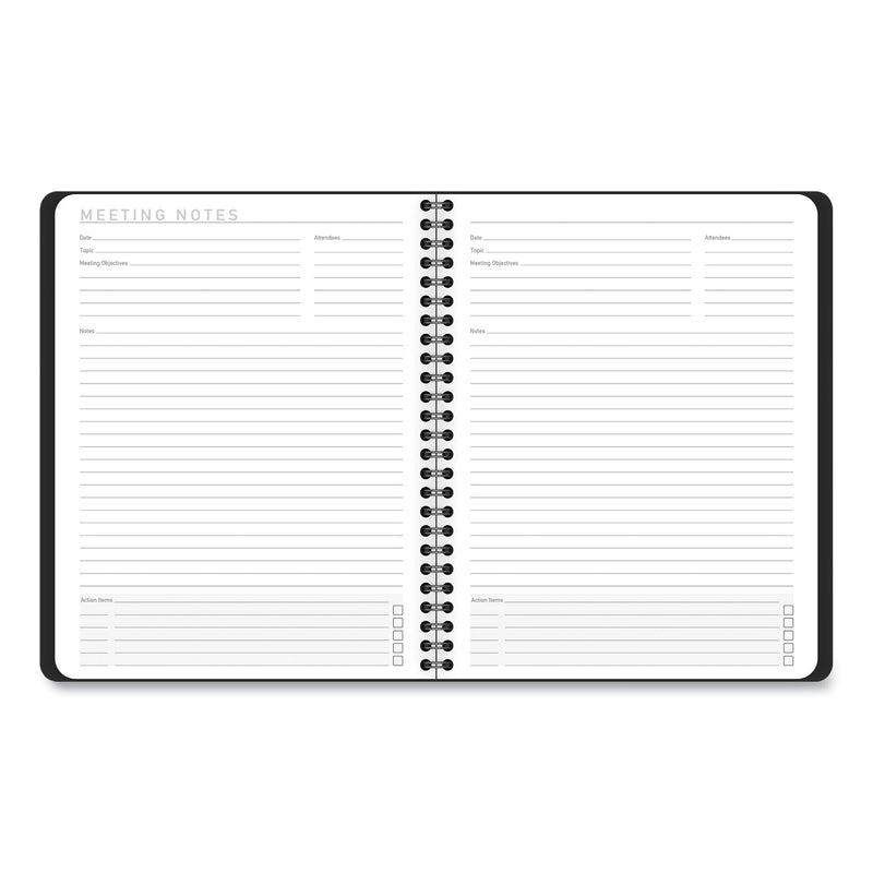 AT-A-GLANCE Contemporary Lite Weekly/Monthly Planner, 8.75 x 7, Black Cover, 12-Month (Jan to Dec): 2023