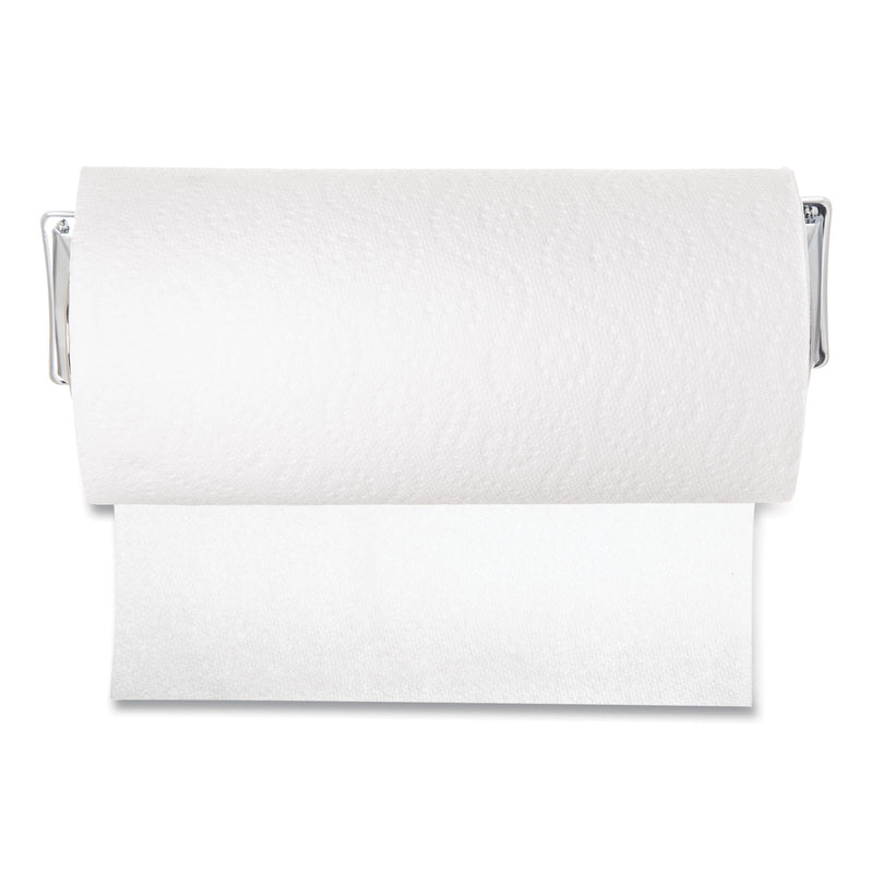 San Jamar Perforated Roll Towel Dispenser for 11 inch Roll, 13.25 x 4.63 x 2.88, Chrome