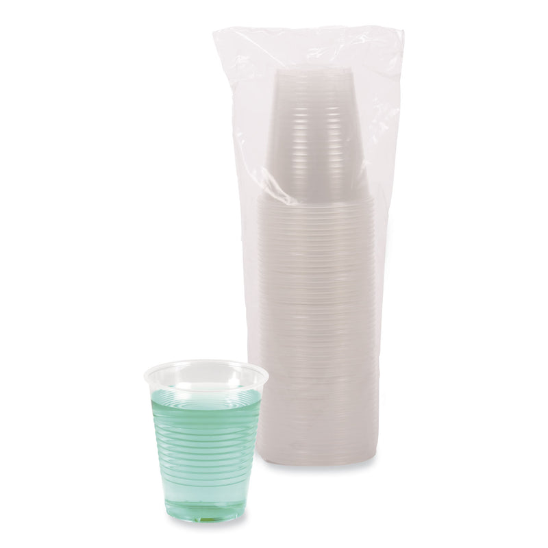 Boardwalk Translucent Plastic Cold Cups, 12 oz, Polypropylene, 50/Pack