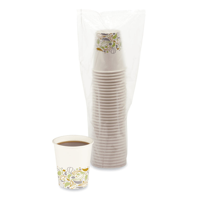 Boardwalk Deerfield Printed Paper Hot Cups, 8 oz, 20 Cups/Sleeve, 50 Sleeves/Carton