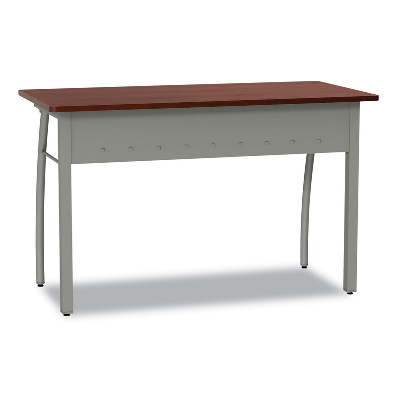 Linea Italia Trento Line Rectangular Desk, 47.25" x 23.63" x 29.5", Cherry