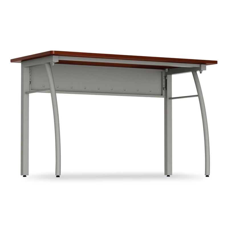 Linea Italia Trento Line Rectangular Desk, 47.25" x 23.63" x 29.5", Cherry