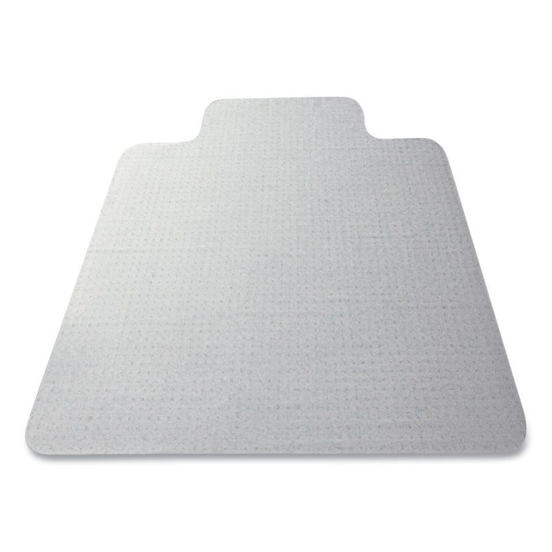 HON Carpet Surface Chair Mat, Lip, 36" x 48", Clear