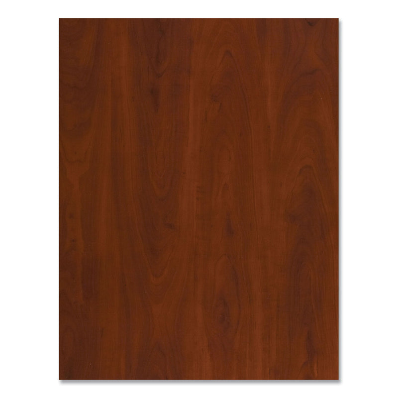 Bush Office in an Hour Collection L- Workstation, 64.5" x 64.5" x 33", Hansen Cherry, (Box 1 of 2)