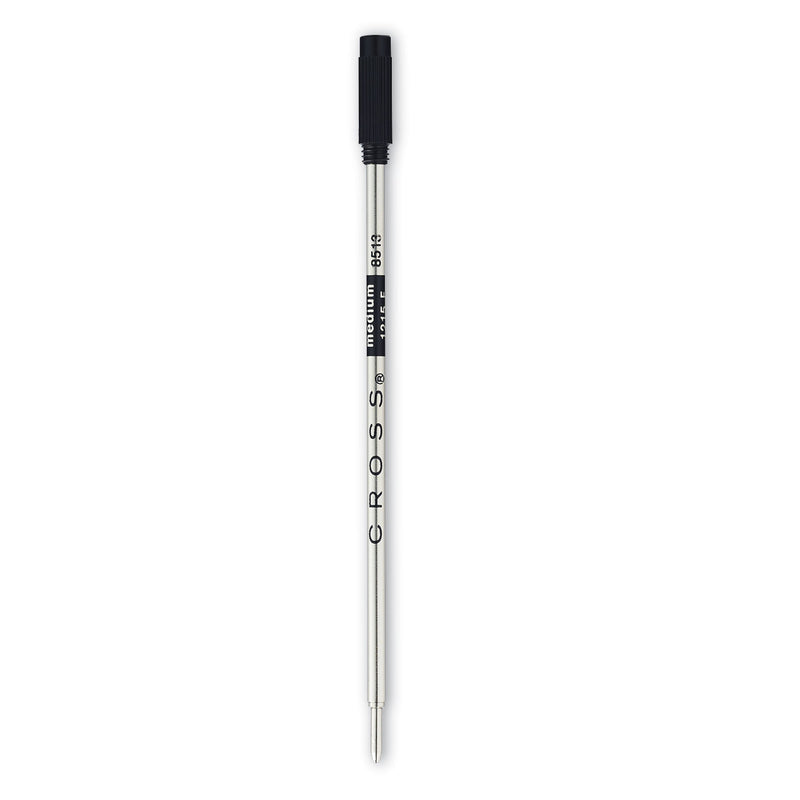 Cross Refills for Cross Ballpoint Pens, Medium Conical Tip, Black Ink, 2/Pack