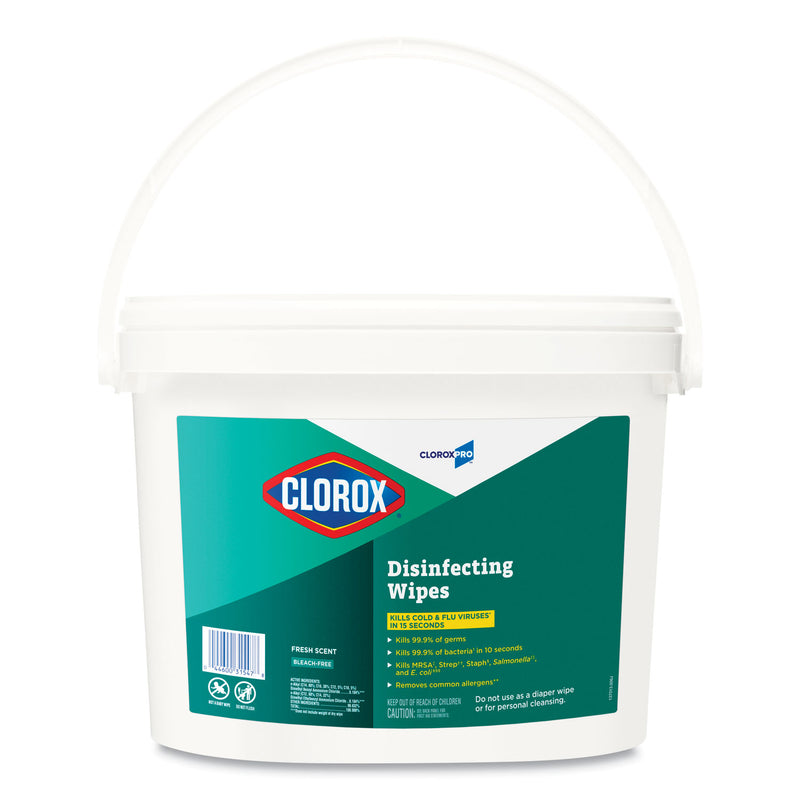 Clorox Disinfecting Wipes, 7 x 8, Fresh Scent, 700/Bucket