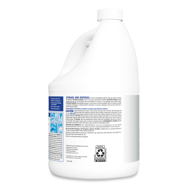 Clorox Turbo Pro Disinfectant Cleaner for Sprayer Devices, 121 oz Bottle