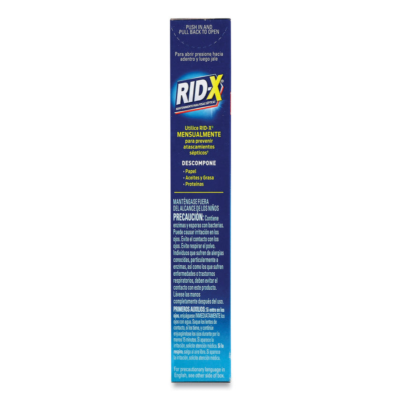 RID-X Septic System Treatment Concentrated Powder, 9.8 oz, 12/Carton