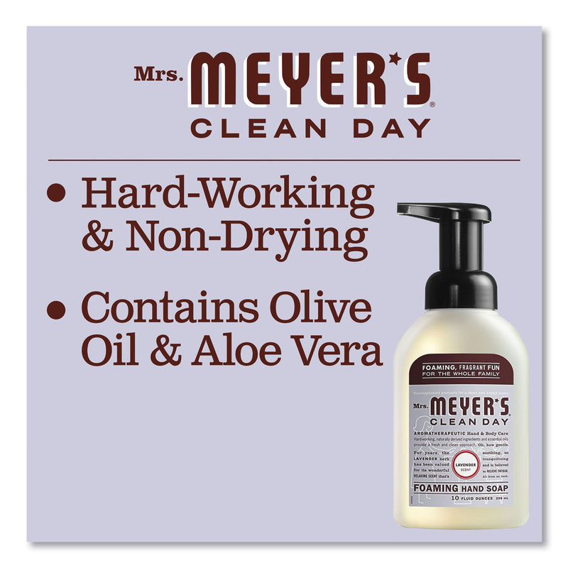 Mrs. Meyer's Foaming Hand Soap, Lavender, 10 oz