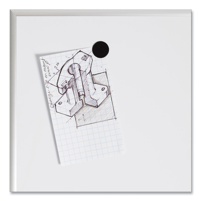 U Brands Heavy-Duty Board Magnets, Circles, Black, 0.75" Diameter, 20/Pack