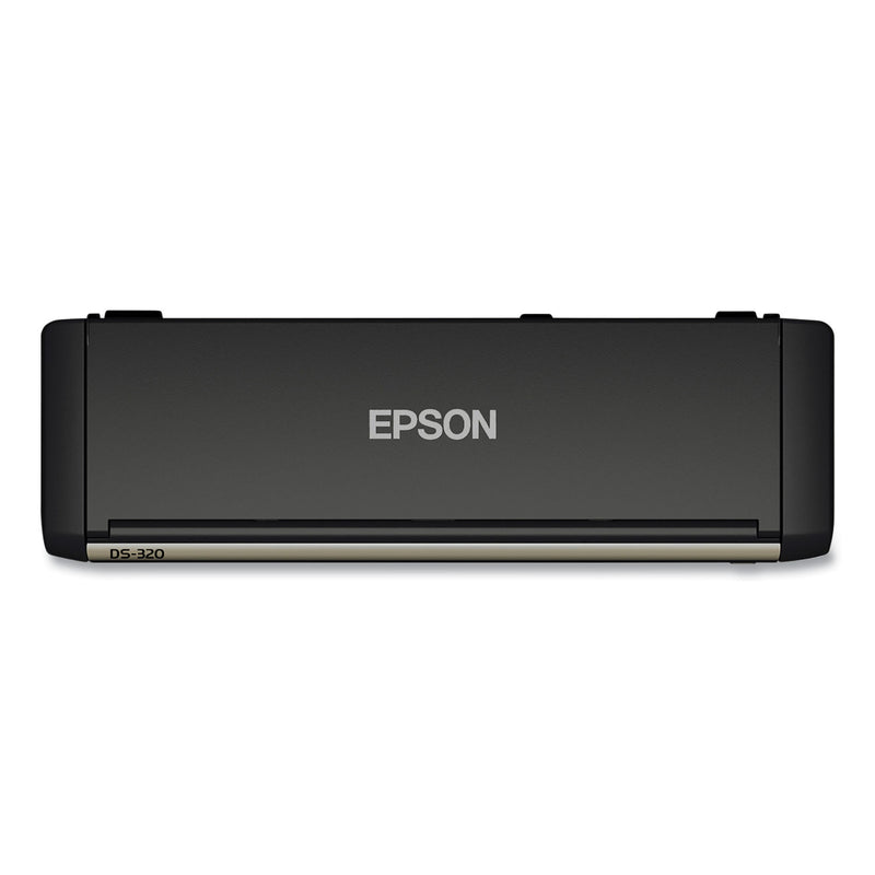 Epson DS-320 Portable Duplex Document Scanner, 1200 dpi Optical Resolution, 20-Sheet Duplex Auto Document Feeder