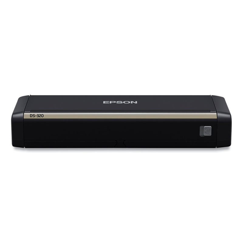 Epson DS-320 Portable Duplex Document Scanner, 1200 dpi Optical Resolution, 20-Sheet Duplex Auto Document Feeder