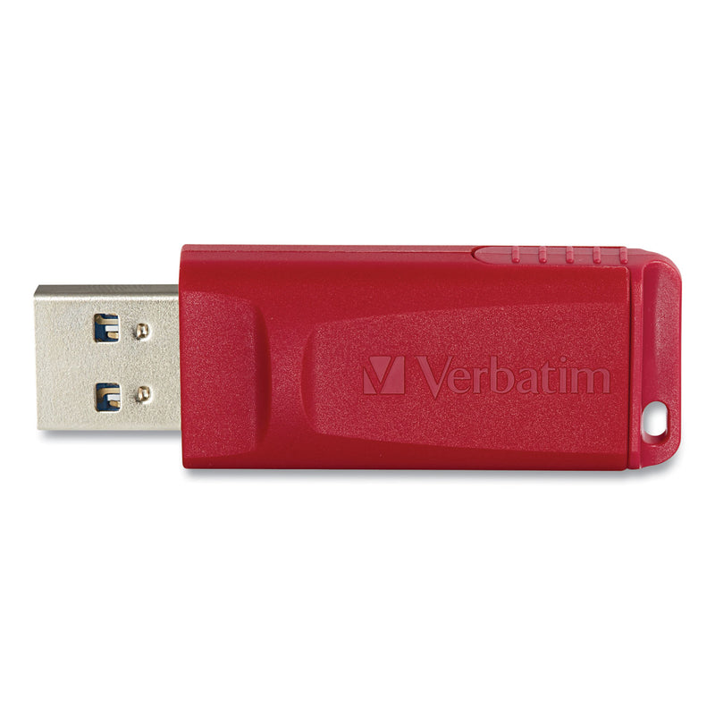 Verbatim Store 'n' Go USB Flash Drive, 8 GB, Red