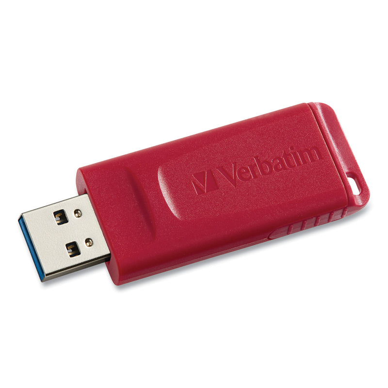 Verbatim Store 'n' Go USB Flash Drive, 8 GB, Red