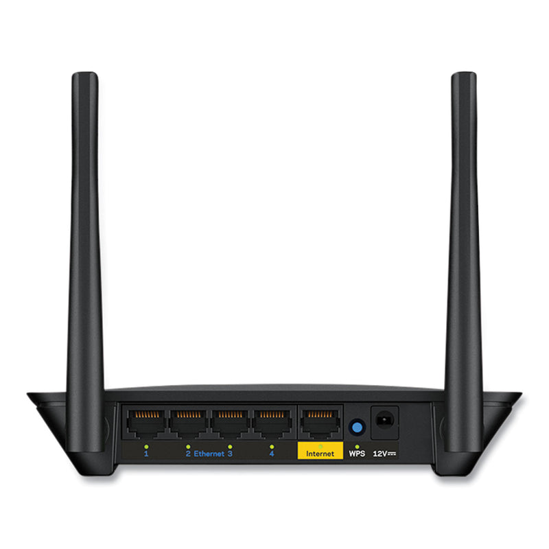 LINKSYS N600 Wireless Router, 5 Ports, Dual-Band 2.4 GHz/5 GHz