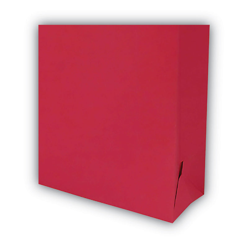 Smead Colored File Jackets with Reinforced Double-Ply Tab, Straight Tab, Letter Size, Red, 50/Box