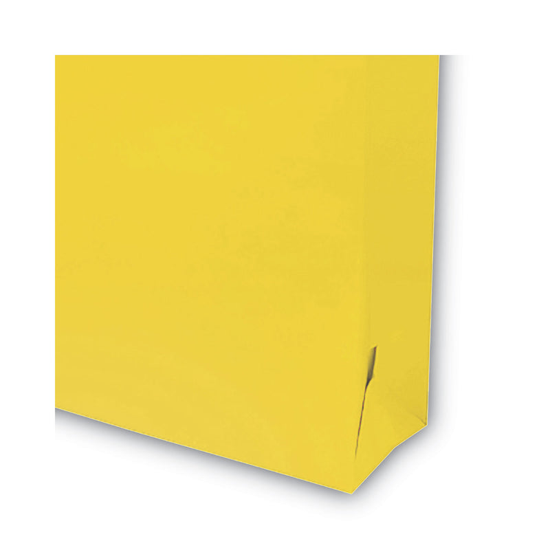 Smead Colored File Jackets with Reinforced Double-Ply Tab, Straight Tab, Letter Size, Yellow, 50/Box