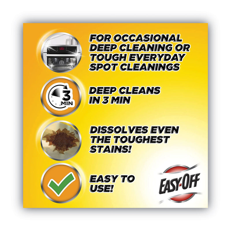 EASY-OFF Heavy Duty Oven Cleaner, Fresh Scent, Foam, 14.5 oz Aerosol Spray