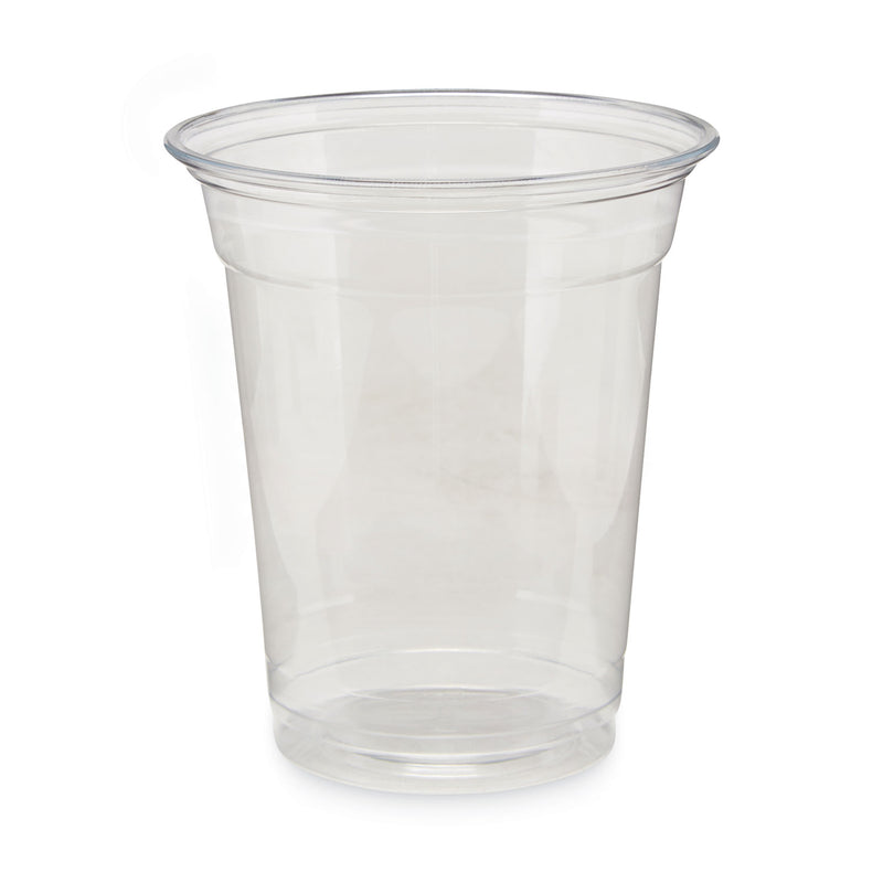 Dixie Clear Plastic PETE Cups, 12 oz, 25/Sleeve, 20 Sleeves/Carton