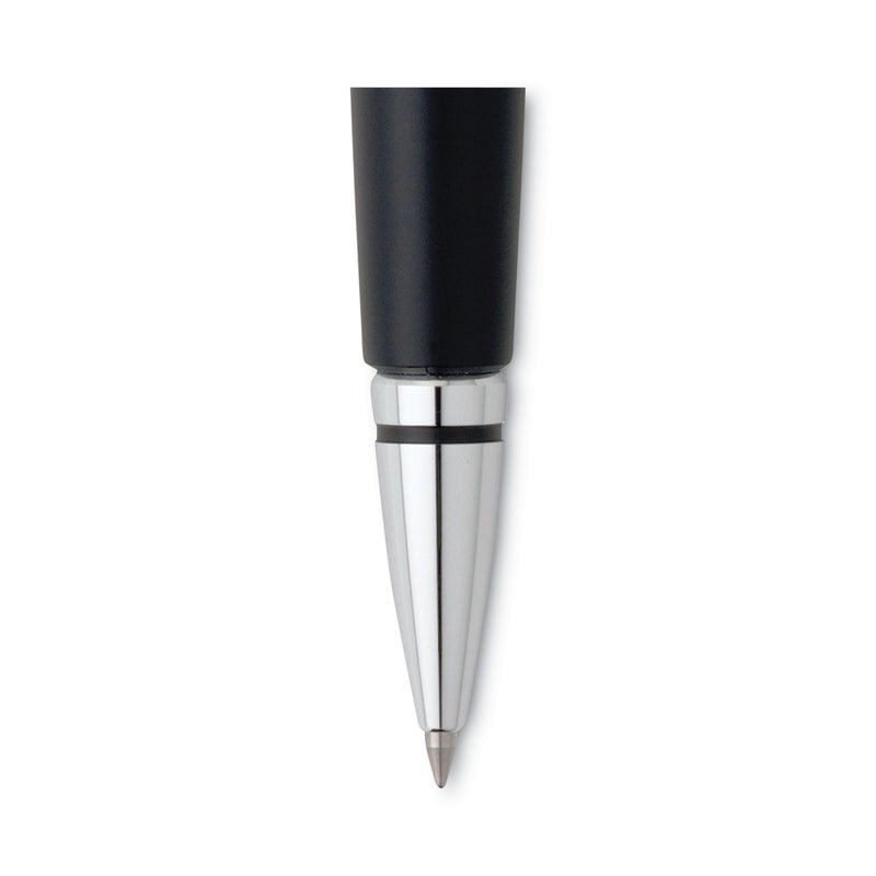 Cross Edge Gel Pen, Retractable, Medium 0.7 mm, Black Ink, Black Barrel