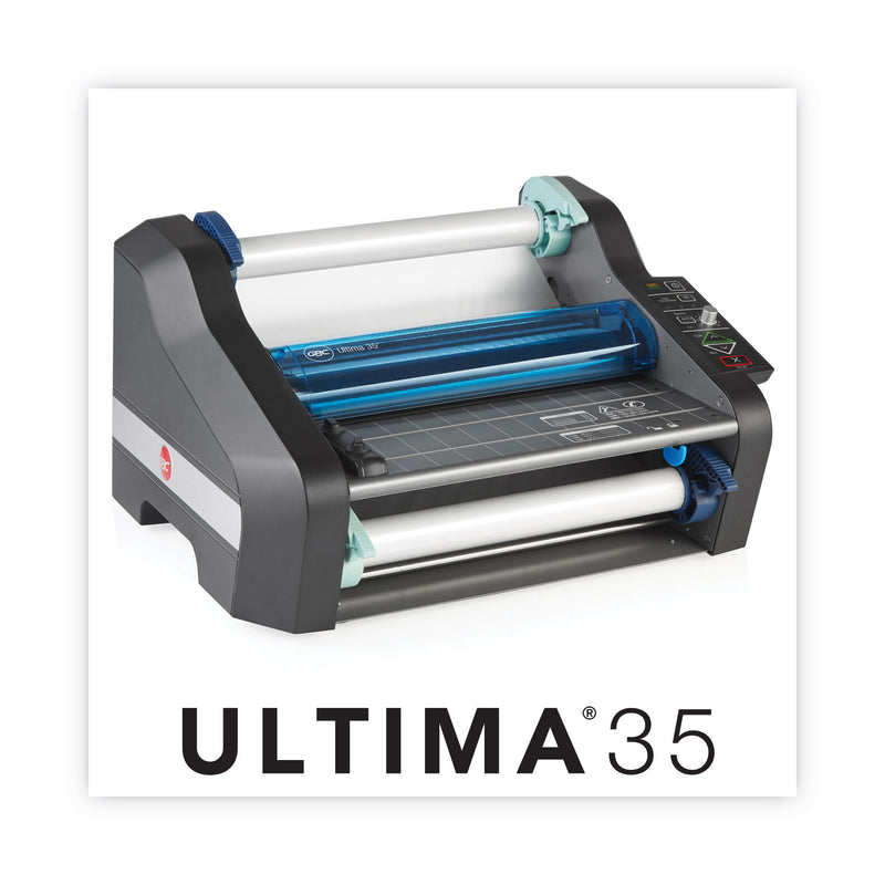 GBC Ultima 35 EZload Thermal Roll Laminator, 12" Max Document Width, 5 mil Max Document Thickness