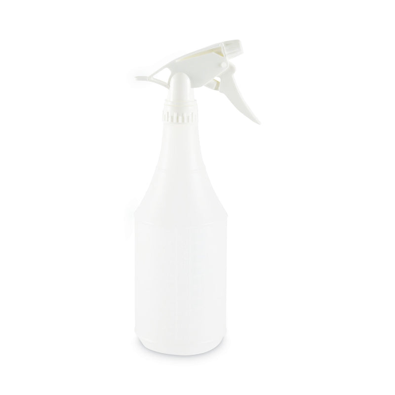 Boardwalk Embossed Spray Bottle, 24 oz, Clear, 24/Carton