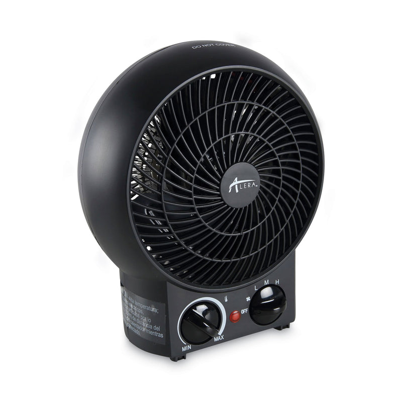 Alera Heater Fan, 1,500 W, 8.25 x 4.37 x 9.5, Black