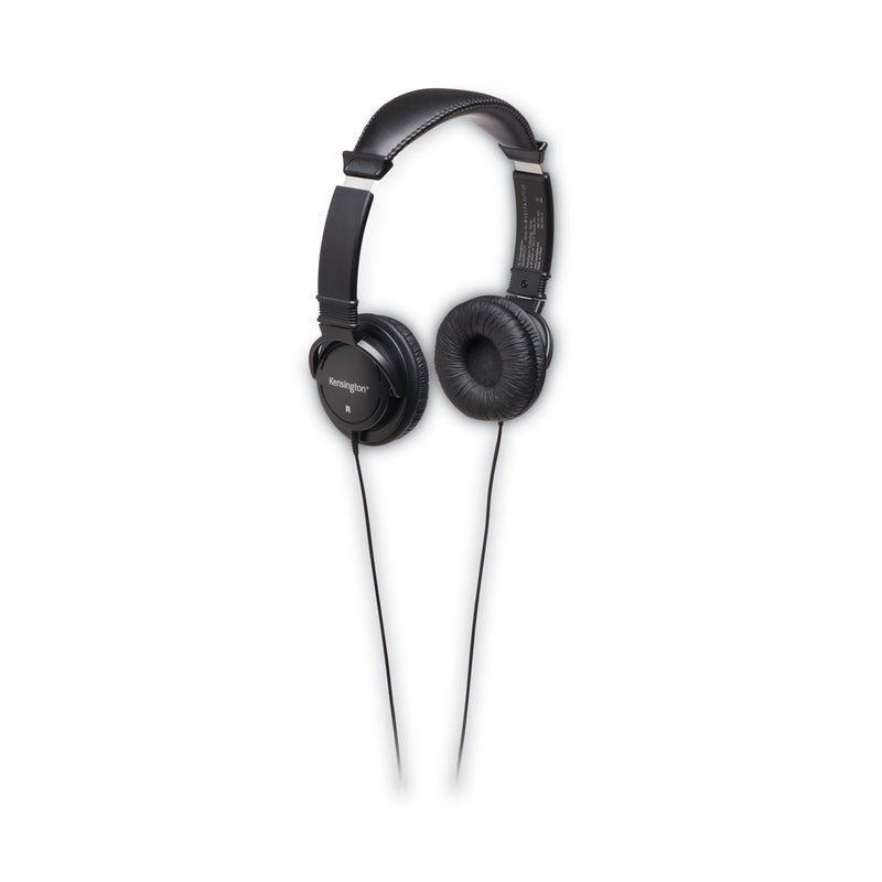 Kensington Hi-Fi Headphones, Plush Sealed Earpads, Black