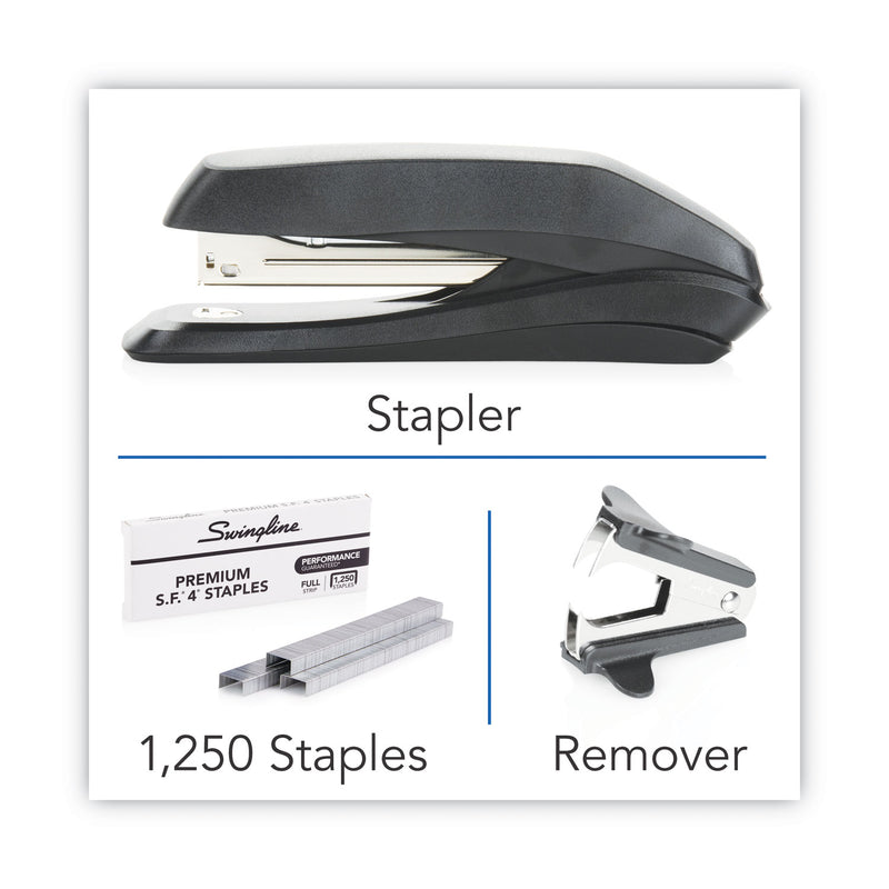 Swingline Standard Stapler Value Pack, 15-Sheet Capacity, Black