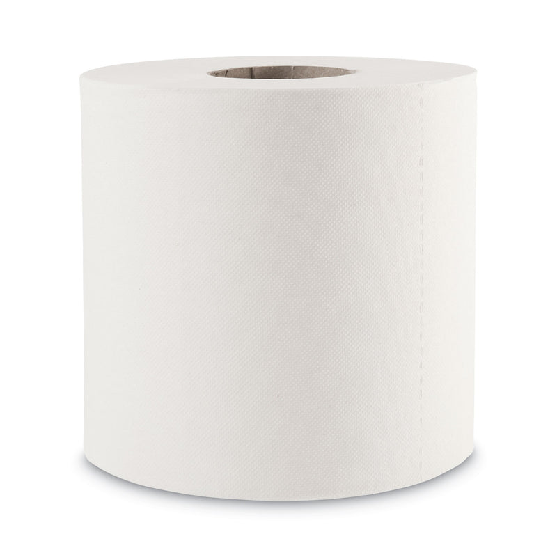 Boardwalk Center-Pull Roll Towels, 2-Ply, 10"w, White, 600/Roll, 6/Carton