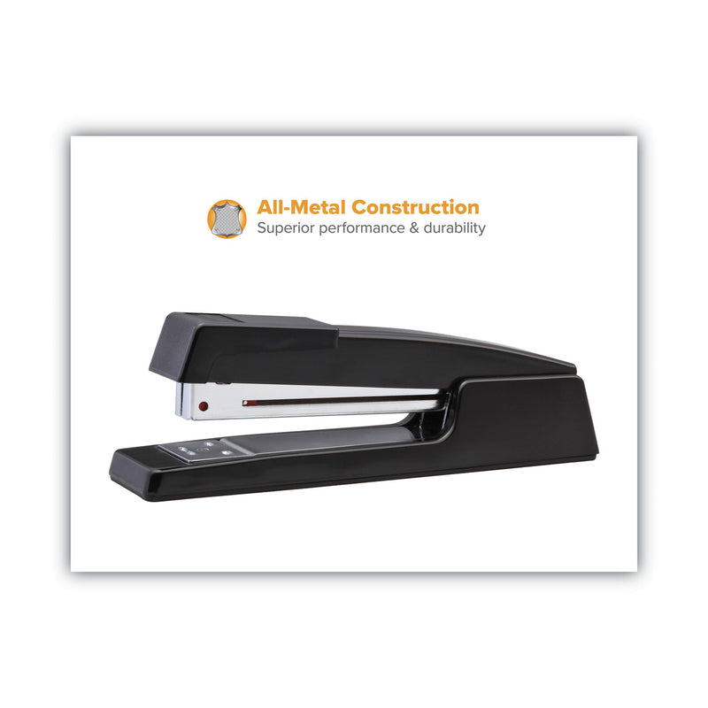 Bostitch B440 Executive Full Strip Stapler, 20-Sheet Capacity, Black