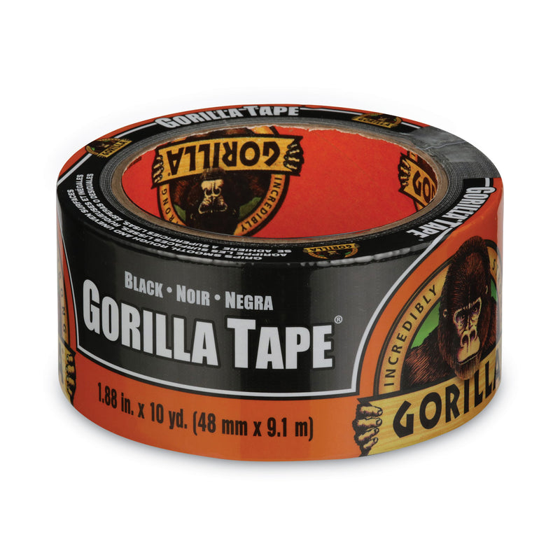 Gorilla Tape, 3" Core, 1.88" x 10 yds, Black