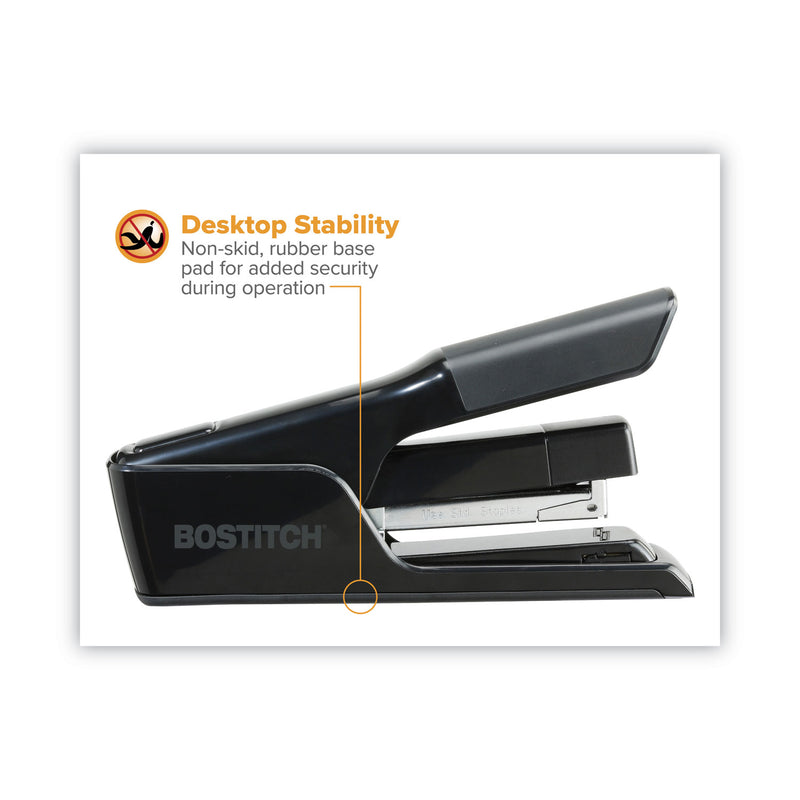 Bostitch EZ Squeeze 40 Stapler, 40-Sheet Capacity, Black