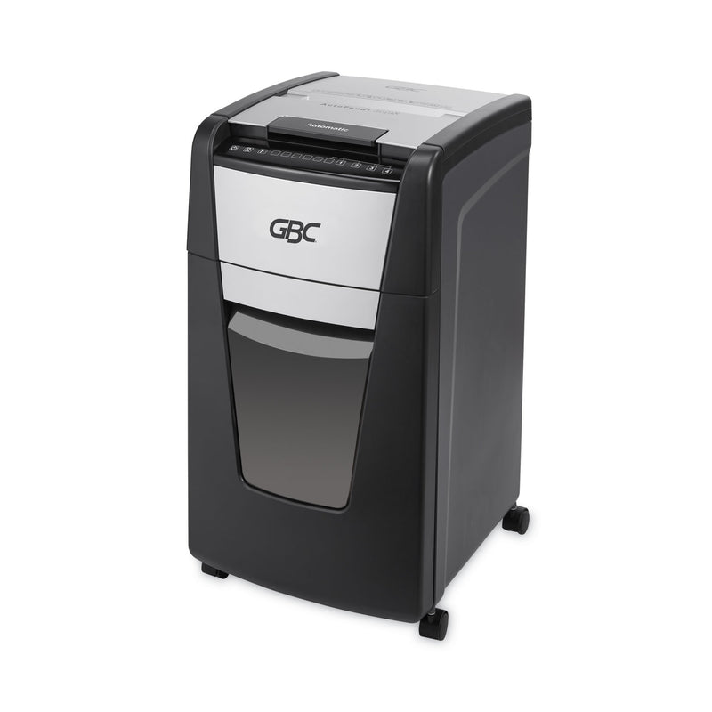 GBC AutoFeed+ 300X Super Cross-Cut Office Shredder, 300 Auto/10 Manual Sheet Capacity